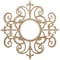 Ekena Millwork Dijon Wood Fretwork Pierced Ceiling Medallion, Red Oak, 30"OD x 9 3/4"ID x 3/8"T CMWP30X30X0375DIRO - alternate 1